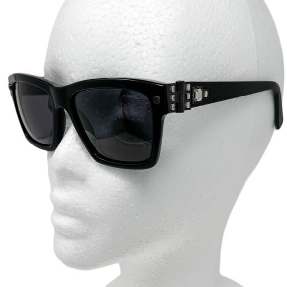 Lanvin Square Jeweled Sunglasses w/ case black SNL 511S main image 8